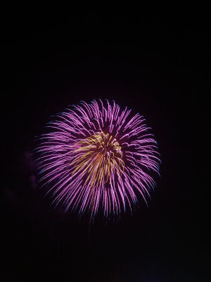 菊水の花火